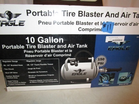 Eagle Portable Tire BlasterAir Tank - 10 gallon