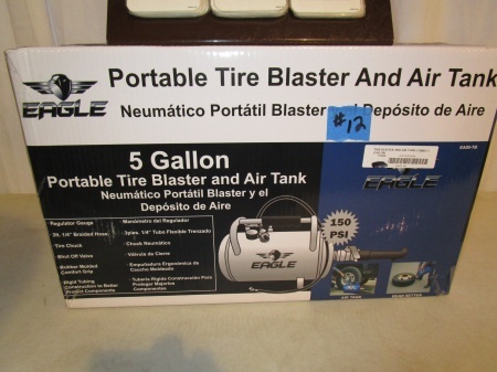Eagle Portable Tire BlasterAir Tank - 5 gallon