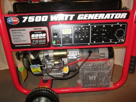 All Power 7500 Watt Generator