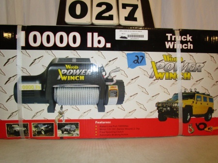 Wood Power 10,000 lb Truck Winch