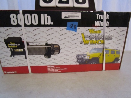 Wood Power 8000 lb Truck Winch