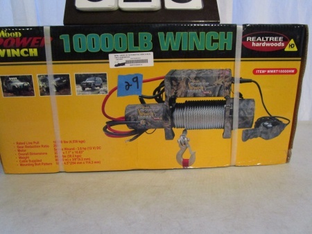 Wood Power RealTree 10,000 winch