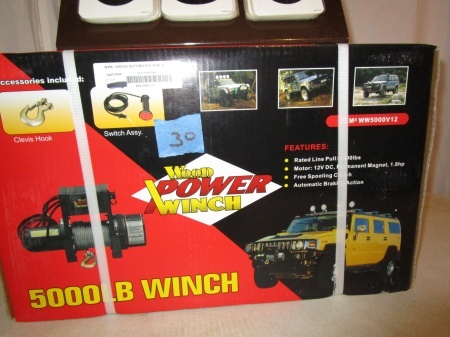 Wood Power 5000 lb Truck Winch