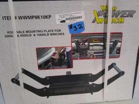 Wood Power Portable Mounting Plate