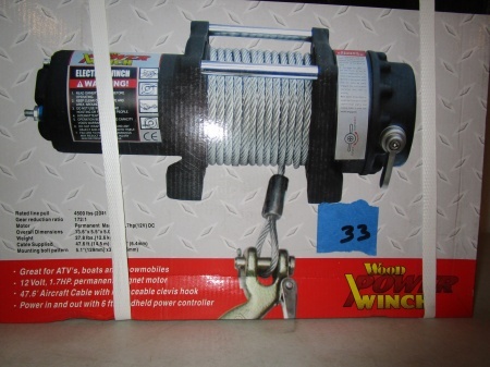 Wood Power 4500 lb Winch Kit