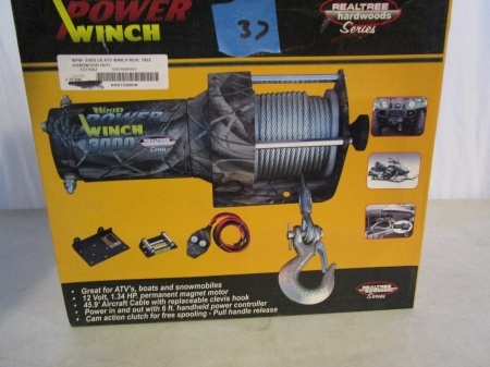 Wood Power 3000 lb Winch Kit - RealTree