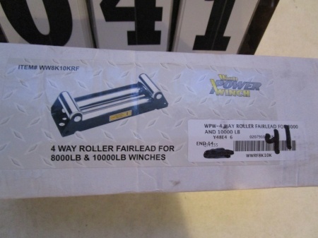 Wood Power 4-way Roller Fairlead