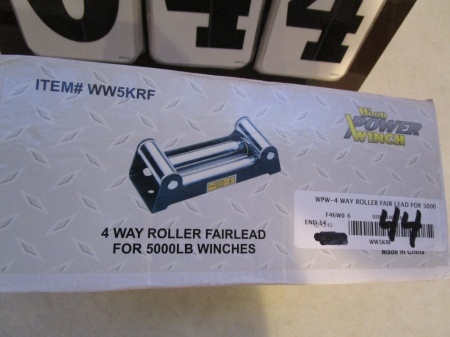 Wood Power 4-way Roller Fairlead