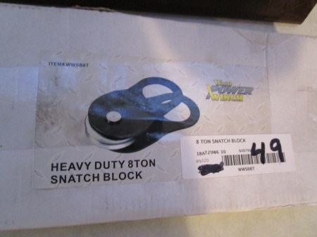Wood Power Snatch Block