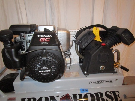 Iron Horse Job Site Twin Tank Air Compressor