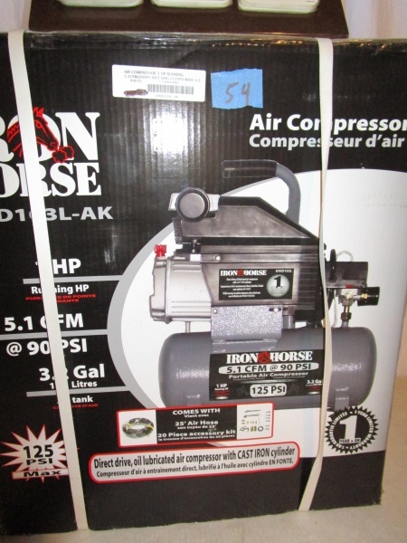 Iron Horse 3.2 Gallon Air Compressor