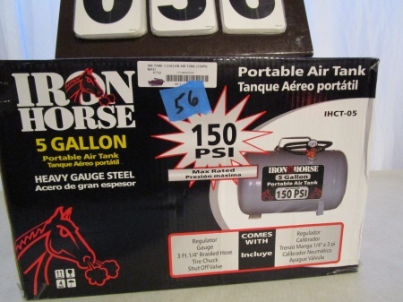 Iron Horse Portable 5 Gallon Air Tank