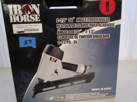 Iron Horse 34° Angle Finish Nailer