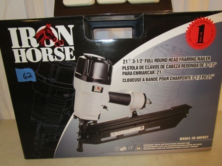 Iron Horse Full Round Head Framing Nailer