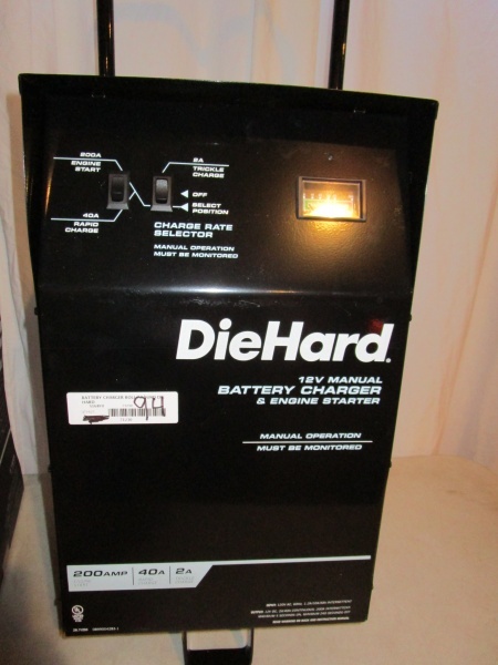 DieHard Manual Battery Charger