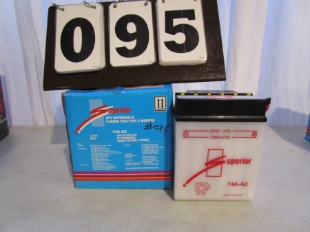 Superior ATV-Motorcycle-Snowmobile Battery