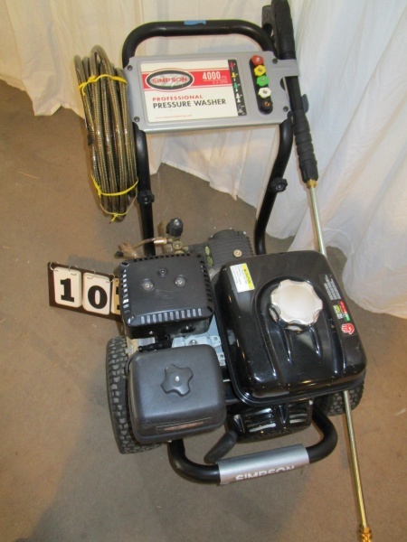 Simpson Professional Pressure Washer