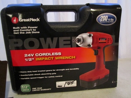 Great Neck 12 Cordless Impact Wrench