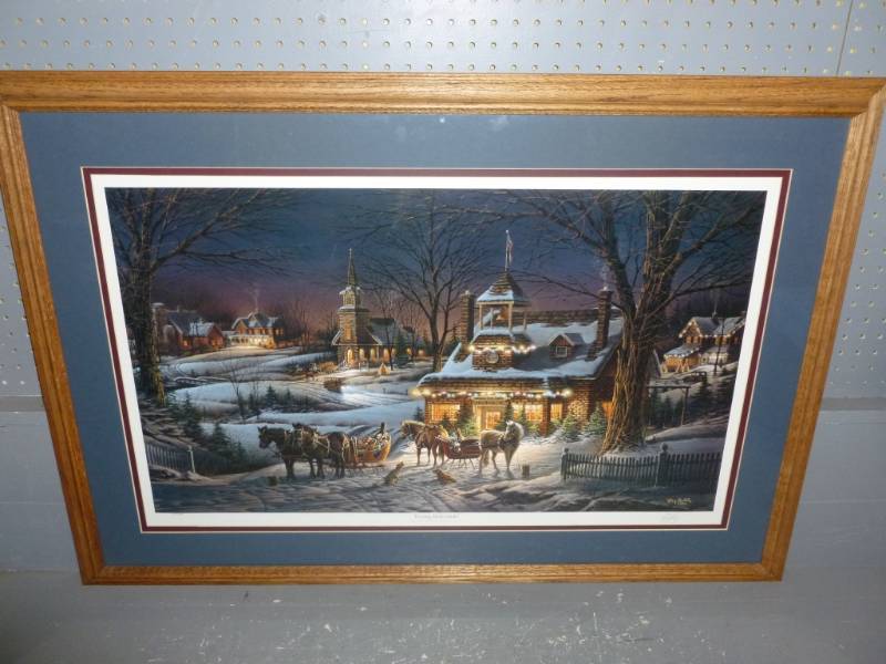 lot 1 image: Terry Redlin Print