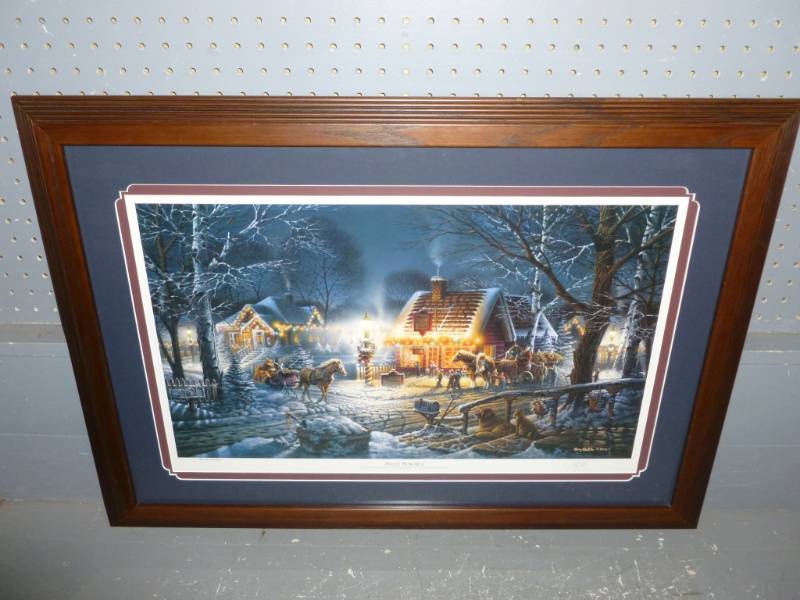 lot 3 image: Terry Redlin Print