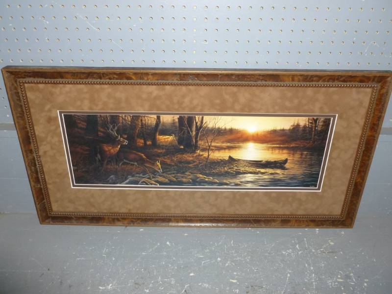 lot 5 image: Terry Redlin Print
