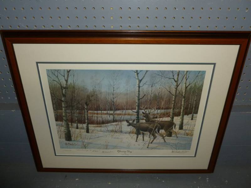 lot 7 image: Les Kouba Print