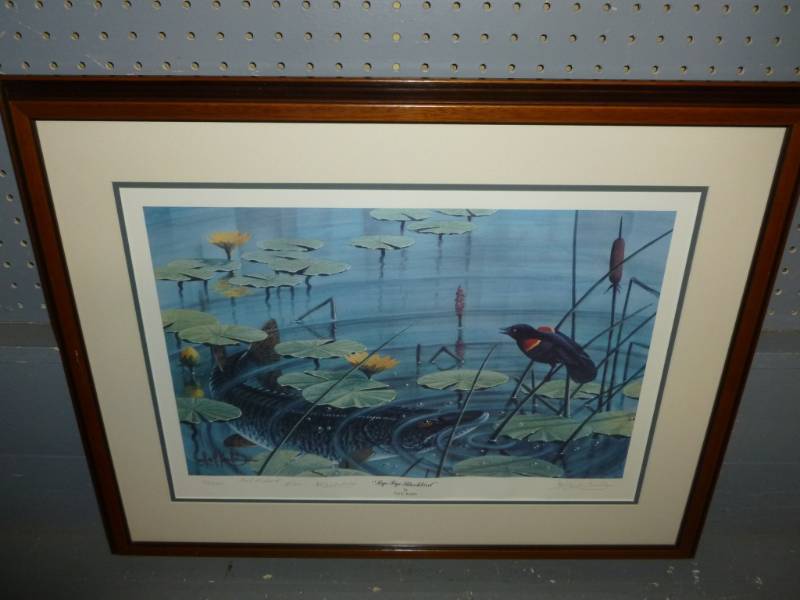 lot 8 image: Les Kouba Print