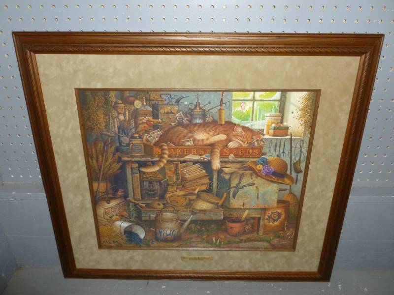 lot 10 image: Charles Wysocki Print