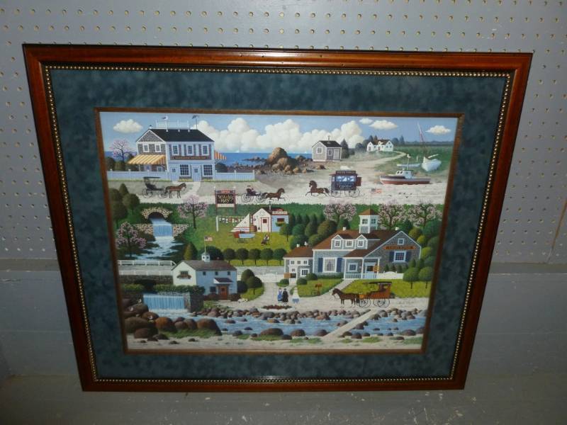 lot 11 image: Charles Wysocki Print