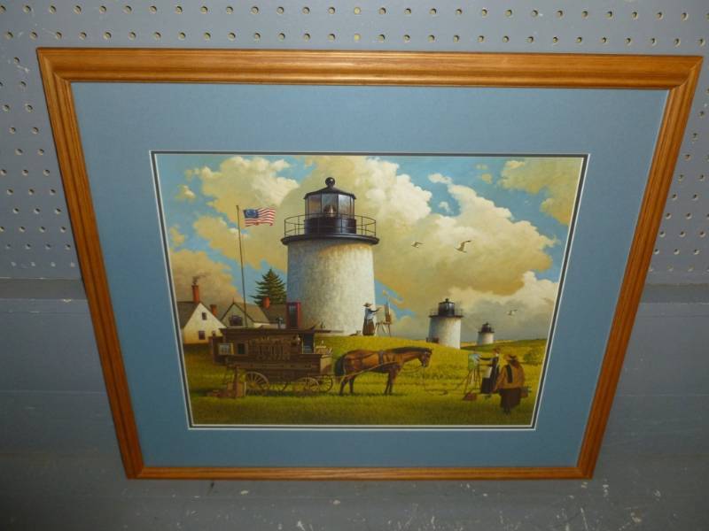 lot 27 image: Charles Wysocki Print