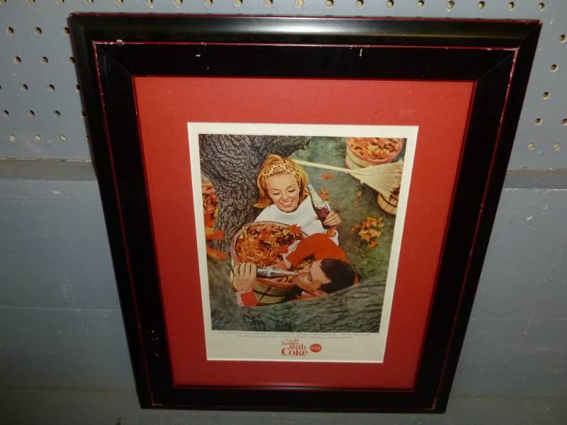 lot 37 image: Vintage Coca-Cola Picture