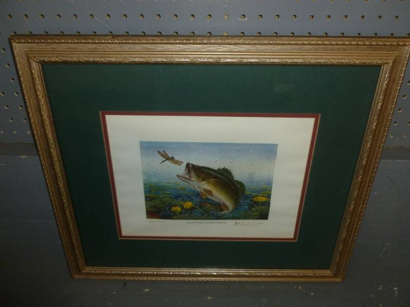 lot 58 image: Les Kouba Print