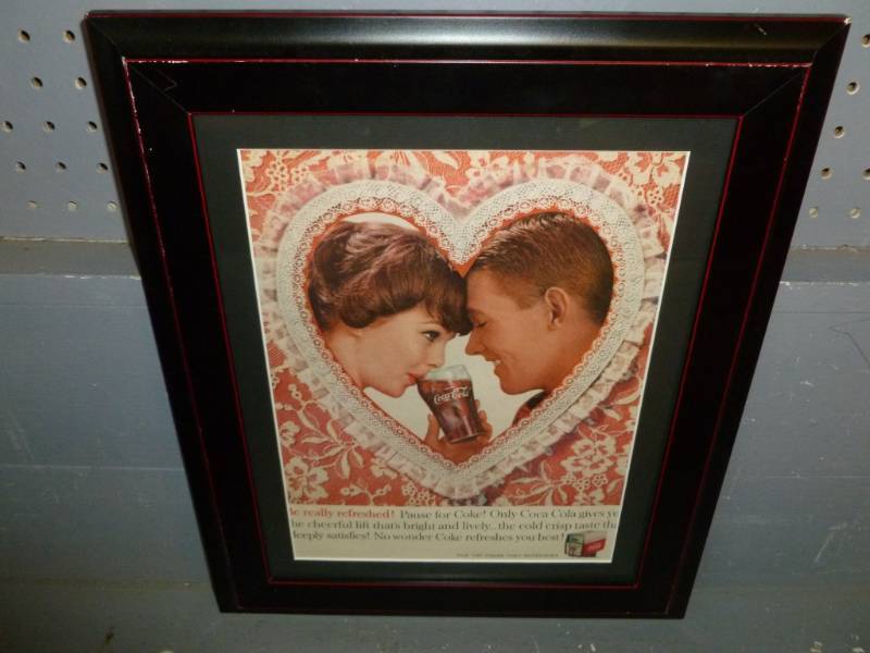 lot 72 image: Vintage Coca-Cola Picture