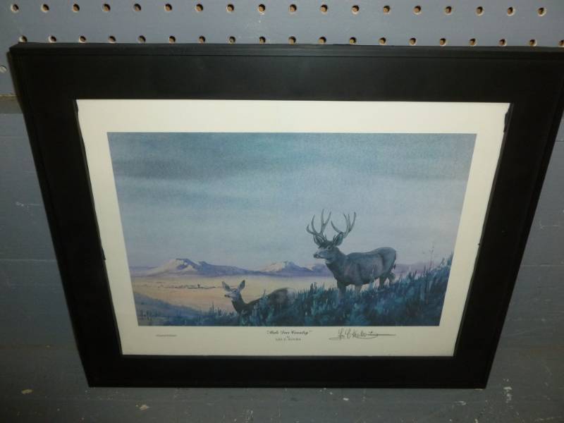 lot 84 image: Les Kouba Print