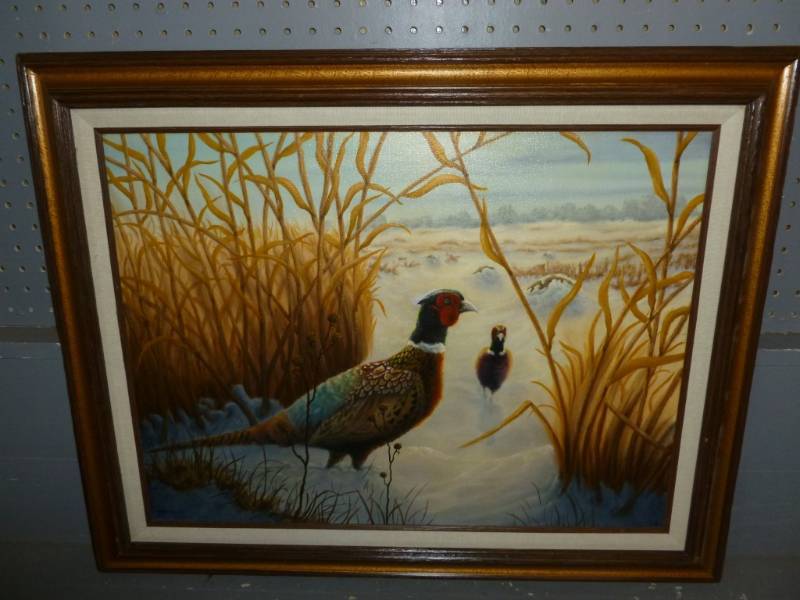 lot 102 image: Oil On Canvas