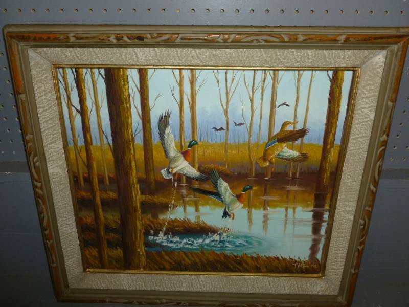 lot 103 image: Oil On Canvas