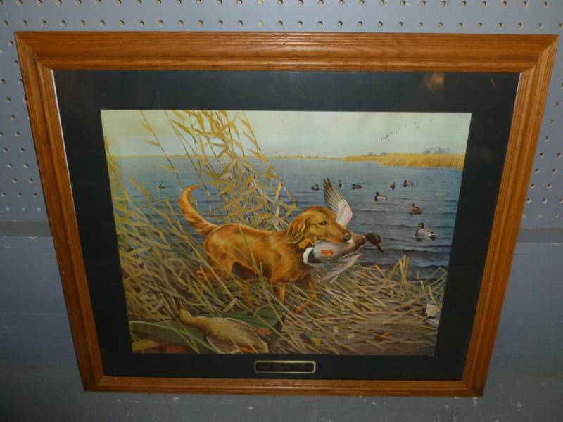 lot 104 image: Les Kouba Print