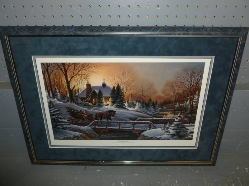 lot 108 image: Terry Redlin Print