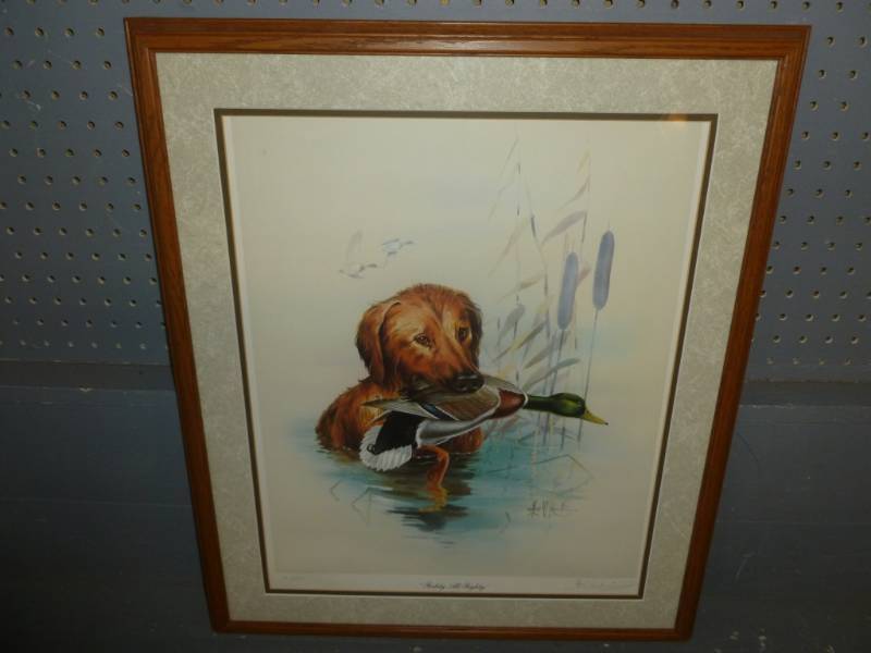 lot 110 image: Les Kouba Print