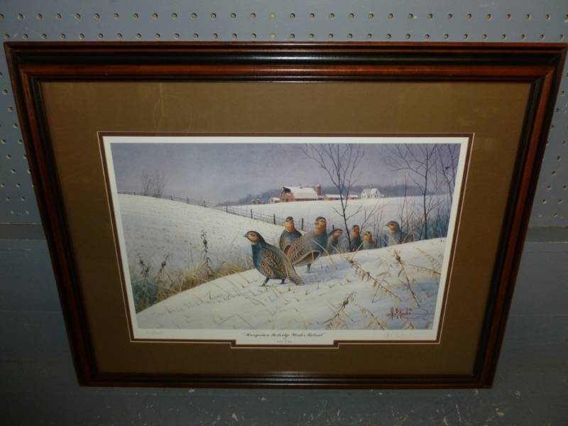 lot 118 image: Les Kouba Print