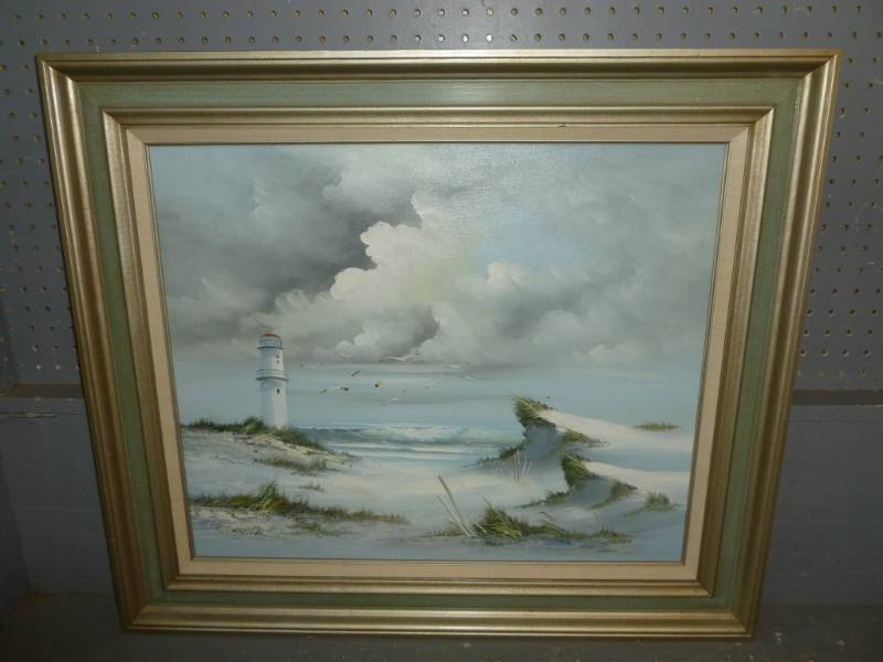 lot 123 image: Oil On Canvas