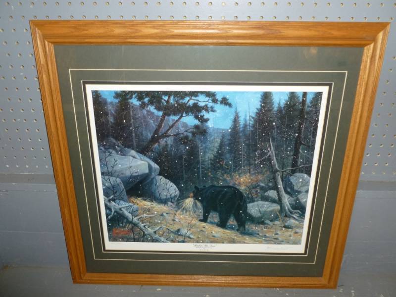 lot 138 image: Les Kouba Print