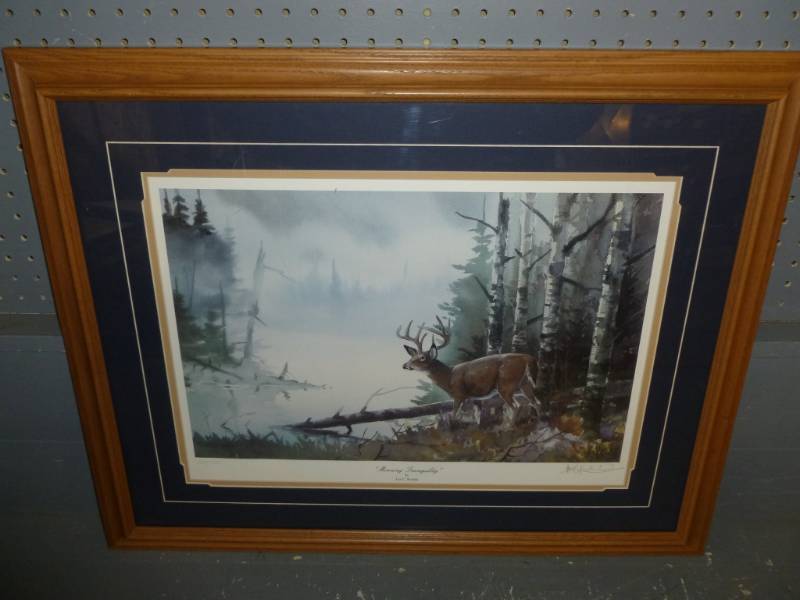 lot 148 image: Les Kouba Print