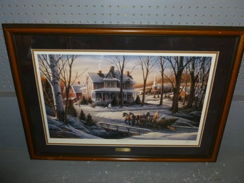 lot 154 image: Terry Redlin Print