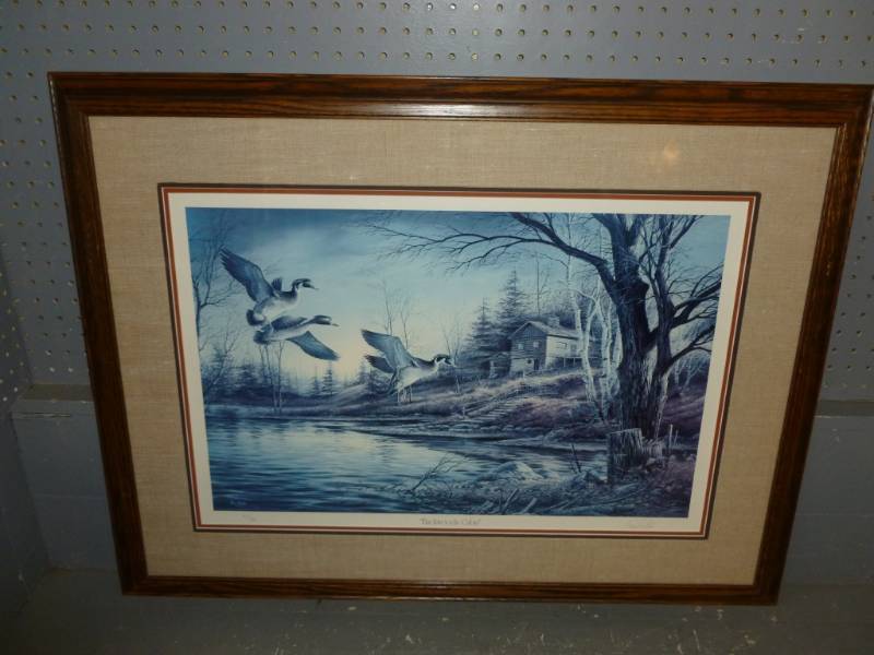 lot 155 image: Terry Redlin Print