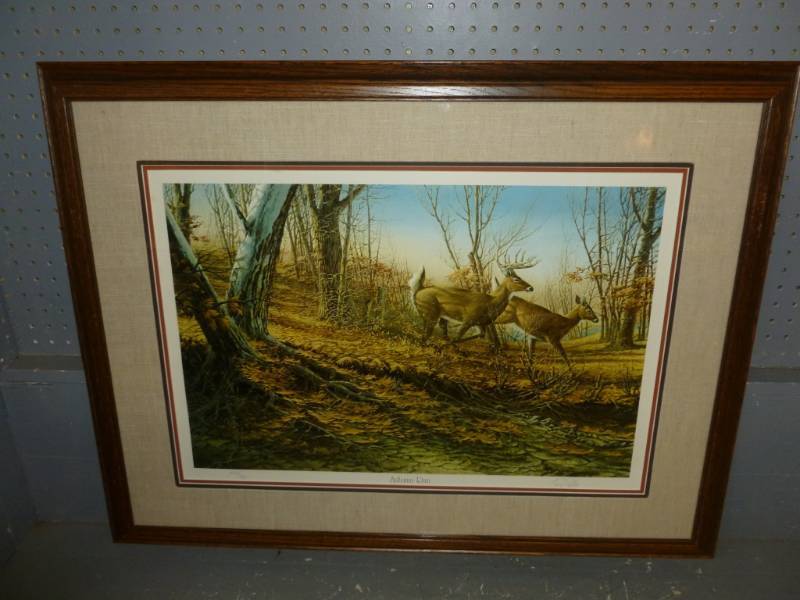 lot 156 image: Terry Redlin Print