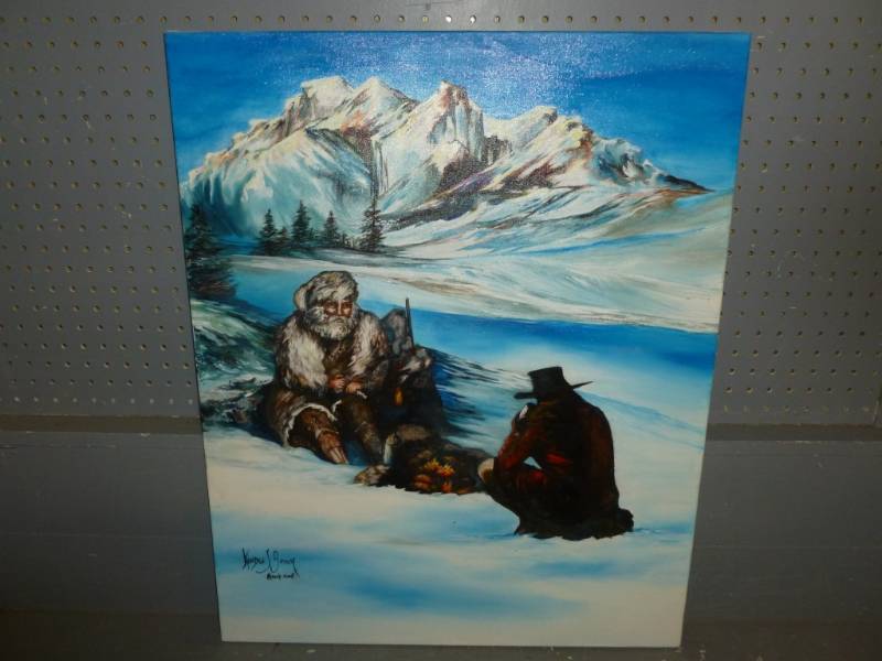 lot 182 image: Oil On Canvas
