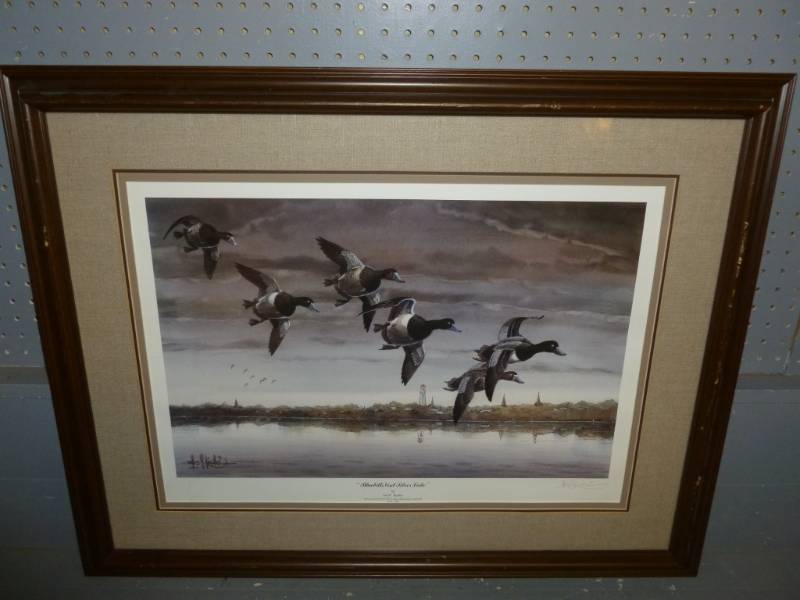 lot 198 image: Les Kouba Print