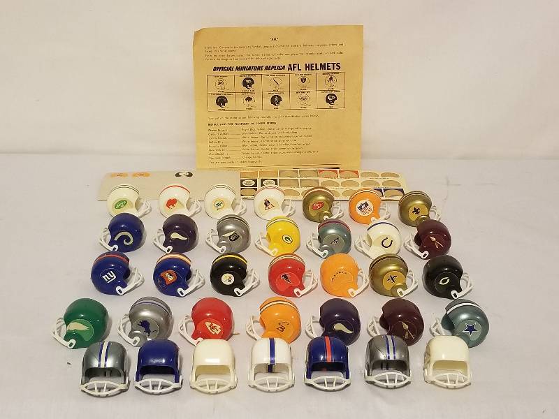 MINI REPLICA AFL HELMETS