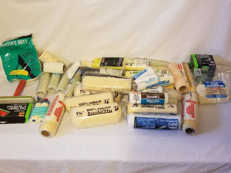 PAINT ROLLERS AND APPLICATORS